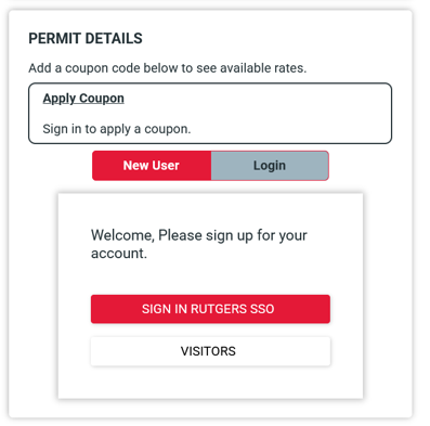 parking system login